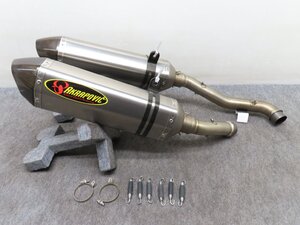 Z1000 07-09 アクラポビッチ ステン/チタン スリップオン AKRAPOVIC ◆返品可 X2B059L T12L 472