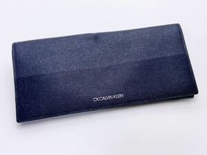 D997 美品 CK CALVIN KLEIN カルバンクライン 二つ折り 長財布 