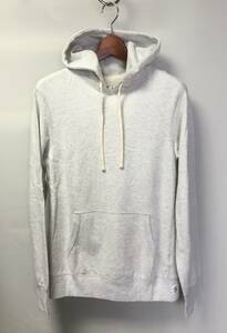 新品 REIGNING CHAMP レイニングチャンプ スウェットパーカー S カナダ製 ライトグレー