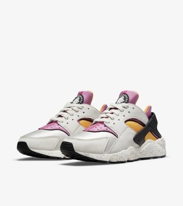 27.5cm ナイキ エア ハラチ 白系/黄/ピンク DD1068-003 NIKE AIR HUARACHE 復刻