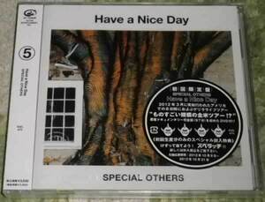 SPECIAL OTHERS / Have a Nice Day 初回限定盤 CD+DVD 未開封