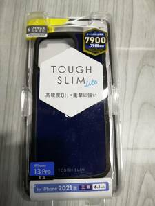 エレコム iPhone 13 Pro 6.1inch 3眼 用 TOUGH SLIM LITE ケース PM-A21CTSLNV 4549550225694