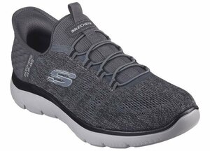 新品 スケッチャーズ スリップインズ 232469W CCBK 28cm メンズスニーカー スリッポン ハンズフリー 幅広 靴 SKECHERS Slip-ins