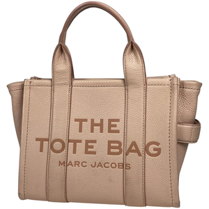 マークジェイコブス MARC JACOBS ロゴ トートバッグ 2WAY ショルダーバッグ ハンドバッグ トートバッグ レザー ピンク レディース 【中古】