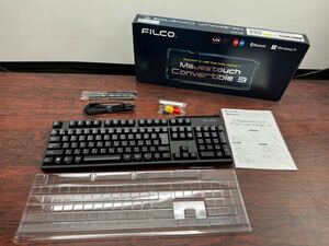 S1591) 美品 FILCO Majestouch Convertible3 filckfbt3-33 [マットブラック] キーボード 箱付き（壬2）