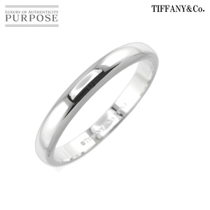 ティファニー TIFFANY&Co. フォーエバー 19号 リング 幅3mm Pt プラチナ 指輪 Forever Ring 90252692