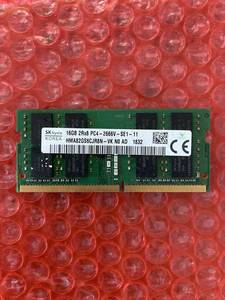 SKHYNIX 16GB（2R×8） 260ピン PC4-2666V DDR4-2666 PC4-21300 SO-DIMM　 ノートＰＣ X260 X270