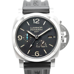 パネライ PANERAI ルミノール1950 3DAYS GMT パワーリザーブ PAM01321 T品番 2017年製造 メンズ腕時計 自動巻き 生産終了 男性 ブランド