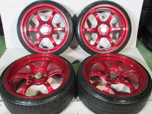 ☆ADVAN RACING■アドバンレーシング■RCR■R6■235/35R20■114.3-5H/20-9.0J/+42■NITTO NT555 G2■ランエボ.レクサス.RX-8.レクサス.C-HR