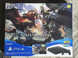 新品未使用 PS4本体 モンスターハンター ワールド バリューパック CUHJ-10026 MONSTER HUNTER WORLD