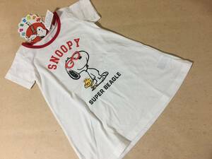 【同梱不可！】【SNOOPY】ワンピース　Tシャツ★１００★メガネ スヌーピー