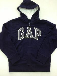 ■ＧＡＰ■110■新品■ネイビー■ギャップ■パーカー■ジップアップ■W2-1