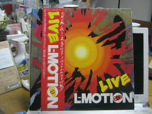 V.A. / LIVE L-MOTION 6th 帯付LP 人間クラブ ROOSTERS ロッカーズ eROCKERS 大江慎也 花田裕之 池畑潤二 南浩二 陣内孝則 井上富雄