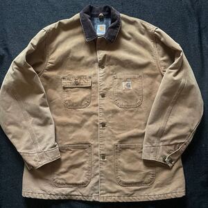 美品　USA製 Carhartt カバーオール ジャケット XL カーハート 古着　gap Stussy props store dickies Prada miumiu ダック　野村　supreme