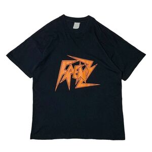 80s FRENZY Tシャツ シングルステッチ 黒 フレンジー バンドT サイコビリー ロカビリー ネオロカビリー ロックT 50s 90s クリームソーダ