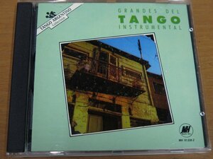 CD GRANDES DEL TANGO INSTRUMENTAL 輸入盤 中古品