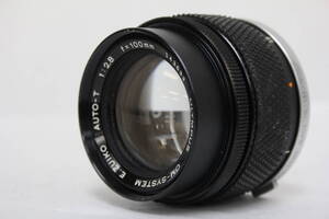 【訳あり品】 オリンパス Olympus E.Zuiko Auto-T 100mm F2.8 レンズ v6754