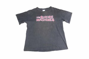 80s 90s VINTAGE ヴィンテージ USED 古着 Wildots S/S Music Band Tee 半袖ミュージックバンドTシャツ The Suicide Machines XL USA製 墨黒