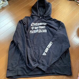 GANCRAFT ガンクラフト　パーカー　XLサイズ　ネイビー　中古品