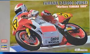 ハセガワ 1/12 マルボロ ヤマハ YZR500 1989 OWA8 WGP 500 未開封 ロスマンズ ナストロアズーロ レプソル ラッキーストライク