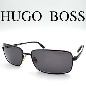 HUGO BOSS ヒューゴボス サングラス 度なし フルリム ケース付き