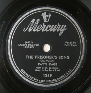 ◆ PATTI PAGE ◆ The Prisoner 