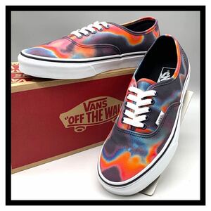 VANS [バンズ ] AUTHENTIC オーセンティック ローカット スニーカー ダークオーラ マルチ US7.5 25.5cm シューズ 靴 メンズ レディース