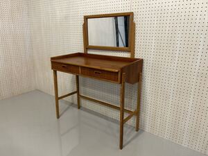 60s Vintage teak dressing table Sweden 60年代 ヴィンテージ スウェーデン チーク ドレッサー テーブル スカンジナビアン 北欧家具