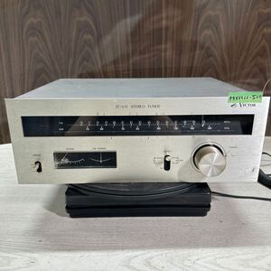 MYM11-520 激安 チューナー Victor JT-V11 STEREO TUNER 通電OK 中古現状品 ※3回再出品で処分