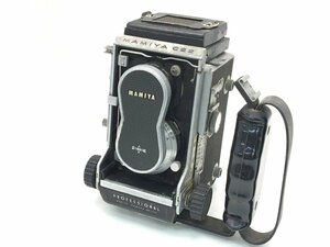 MAMIYA C220 PROFESSIONAL/SEKOR 1:3.5 f=105ｍｍ 二眼レフカメラ ジャンク 中古【UW110341】●