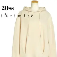 【完売品】20ss アンティミテ Waffle Big Hoodie エクリュ