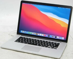 Apple MacBook Pro ME293J/A Retina late 2013 15inch ■ i7-4750HQ/SSD/無線/Webカメラ/OS11.7.9 ノートパソコン #1