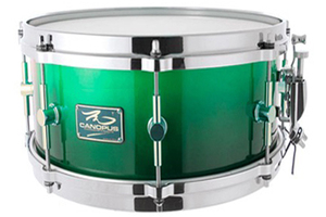 The Maple 6.5x12 Snare Drum Emerald Fade LQ