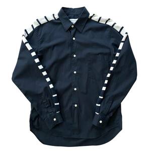 【新品】COMME des GARCONS SHIRT ニット切り替えシャツ M コムデギャルソン