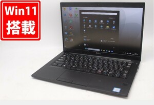 1631時間 中古良品 フルHD 13.3型 DELL Latitude 7390 Windows11 八世代 i5-8350U 8GB 256GB-SSD カメラ 無線 Office付 中古パソコン 税無