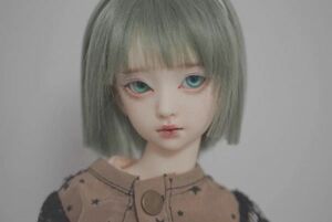 ★球体関節人形★ 美少女 女性 BJD 1/4 43cm カスタムドール 人形 本体のみ 素体 ノーメイクアップ D358