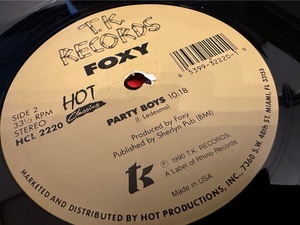 12”★Foxy / Get Off / Party Boys / ディスコ・ファンク！！