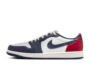 Nike Air Jordan 1 Retro Low OG "Howard/Gym Red and Midnight Navy" 27cm HQ2993-100