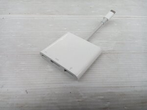 ★中古品★Apple純正 USB-C Digital AV A2119 マルチアダプター マルチポート【他商品と同梱歓迎】