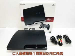 【1円】PS3 本体 セット 160GB ブラック SONY PlayStation3 CECH-2500A 初期化/動作確認済 プレステ3 G06-061yk/G4