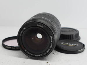 ★特上品★ キヤノン CANON EF 28-80ｍｍ F3.5-5.6 V USM ★前後キャップ フィルター付き ＃A1516