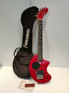 【岐阜発 ギター ケース付 ジャンク 音出しはできました】FERNANDES ZO-3