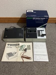 TOMIX 5040 コントローラーユニット5015 トランスコントローラーDU-1 説明書【現状品】パワーパック