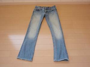 Rugged jean テイジンWOW　W26股下約69ウエスト56ヒップ83