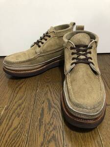 別注 RUSSELL MOCCASIN ラッセルモカシン COUNTRY CHUKKA カントリーチャッカ ララミースエードトリプルヴァンプ 10EE