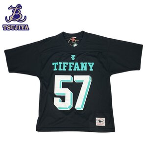 ◆大幅値下げ！◆TIFFANY&Co. ティファニー　ミッシェル＆ネスフットボールジェシーコラボ　Tシャツ　Mサイズ　中古AB【辻屋質店A2271】