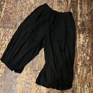 REGULATION Yohji Yamamoto レギュレーション ヨウジヤマモト TWILL Z-STANDARD CROW PANTS HZ-P04-240 ワイドパンツ size2【代官山12】