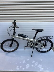 美品　DAHON ダホン Speed Falco スピードファルコ マットガンメタル 8速クロモリ　カスタム 折りたたみ自転車