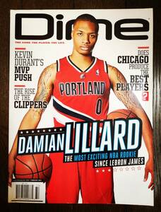 2013 JAN DIME MAGAZINE #72 DAMIAN LILLARD / ダイム 雑誌 ダミアン リラード NBA Basketball, Jordan, Nike, Adidas