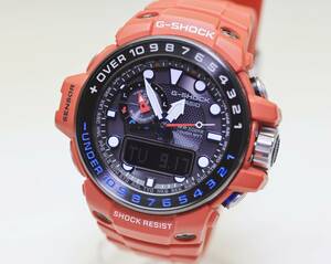 ★送料無料 CASIO カシオ G-SHOCK Gショック GULFMASTER ガルフマスター マスターオブG 電波ソーラー GWN-1000RD-4AJF レッド